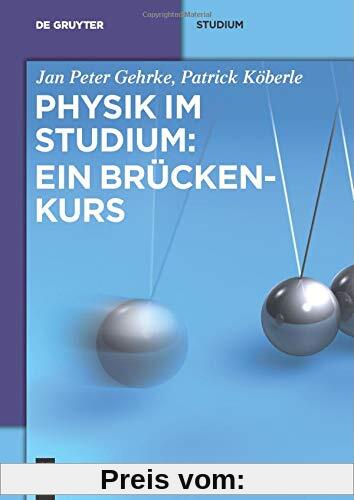 Physik im Studium: Ein Brückenkurs (De Gruyter Studium)